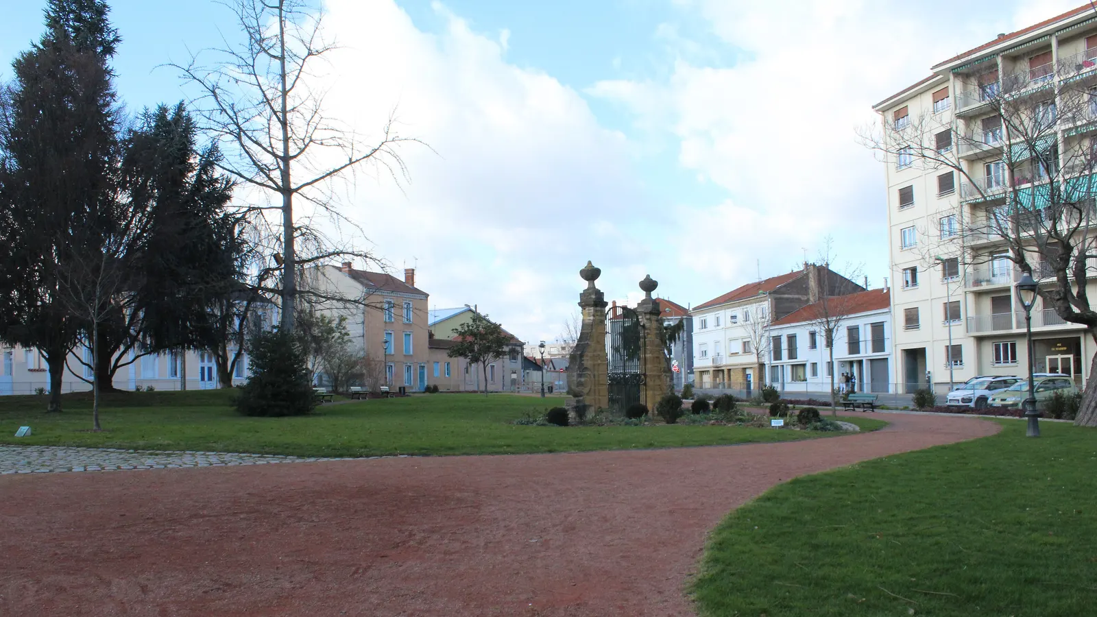 La place Baron Marais, à Roanne